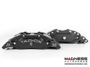 FIAT 500 Brake Upgrade Kit - Tarox 6 Pot Brake Conversion Kit - Black - Sport Series